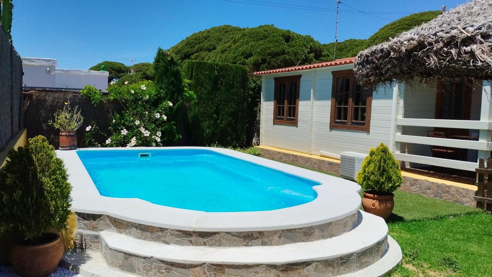 Cabana Blanca Roche Jorge Conil De La Frontera Exterior photo