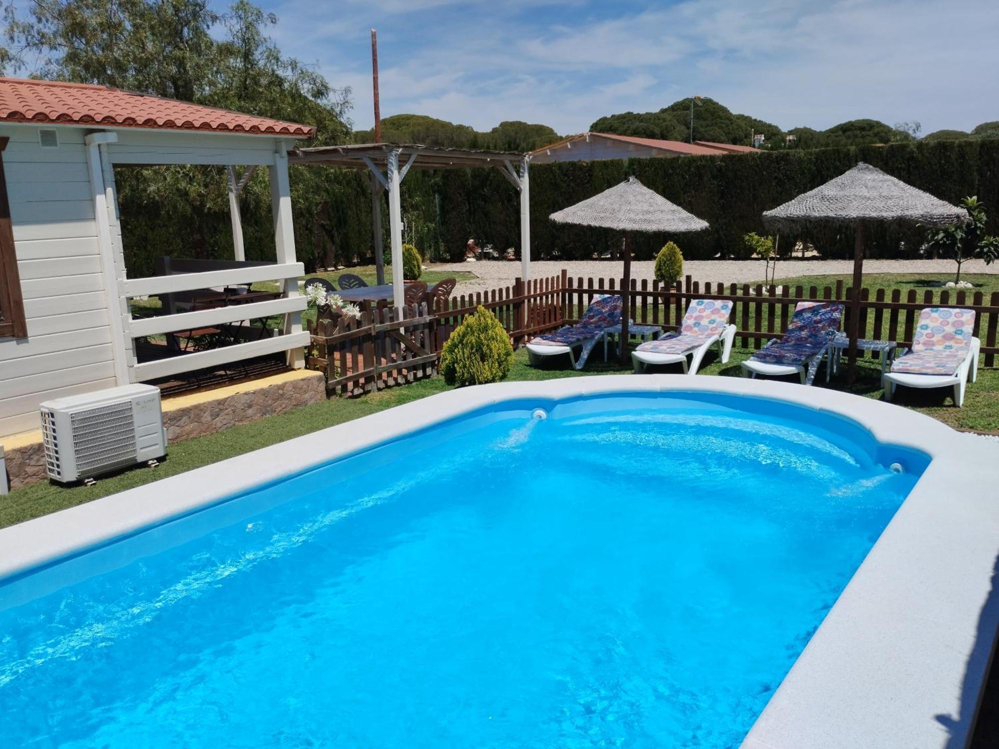 Cabana Blanca Roche Jorge Conil De La Frontera Exterior photo